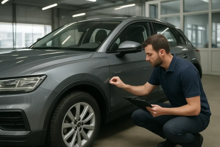 Véhicule contrôlé dans un contexte de marquage antivol automobile