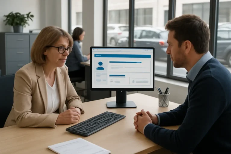 Gestion d’une mutuelle santé pour la branche automobile dans un bureau professionnel
